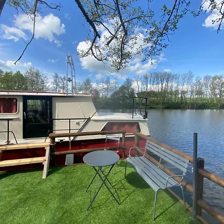 Les Pichies, Bateau Insolite, Le Nathalie Nath Saint-Leger-sur-Vouzance Exterior photo